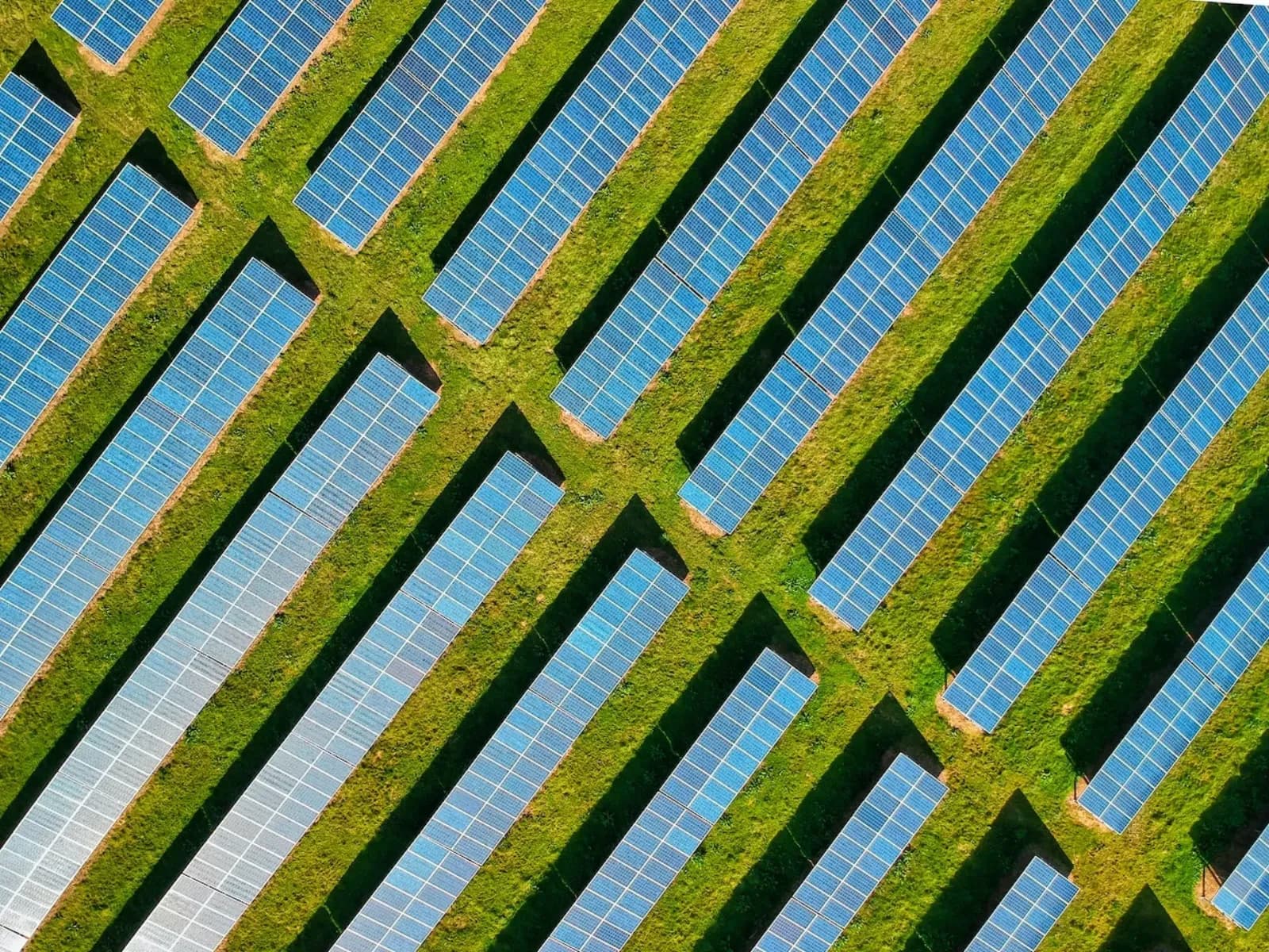 Solarpark auf Ackerland mit Anleitung zum Bau einer Photovoltaik-Freiflächenanlage